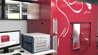 The R&S CMX500 can now be integrated with EMITE’s OTA chambers to cover the latest WLAN and 5G NR technologies. (Image: EMITE)