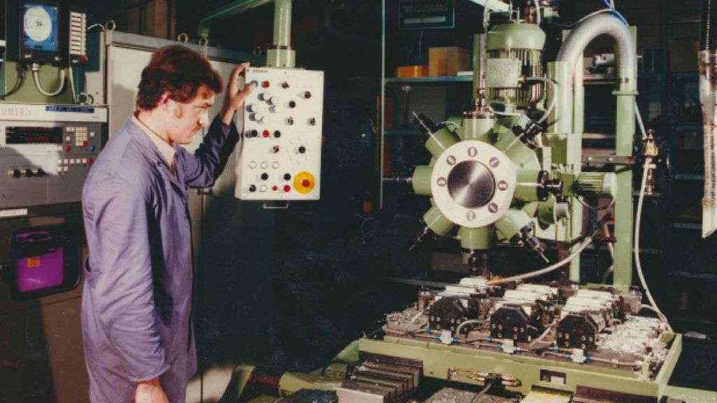 Start der NC-Fertigung.