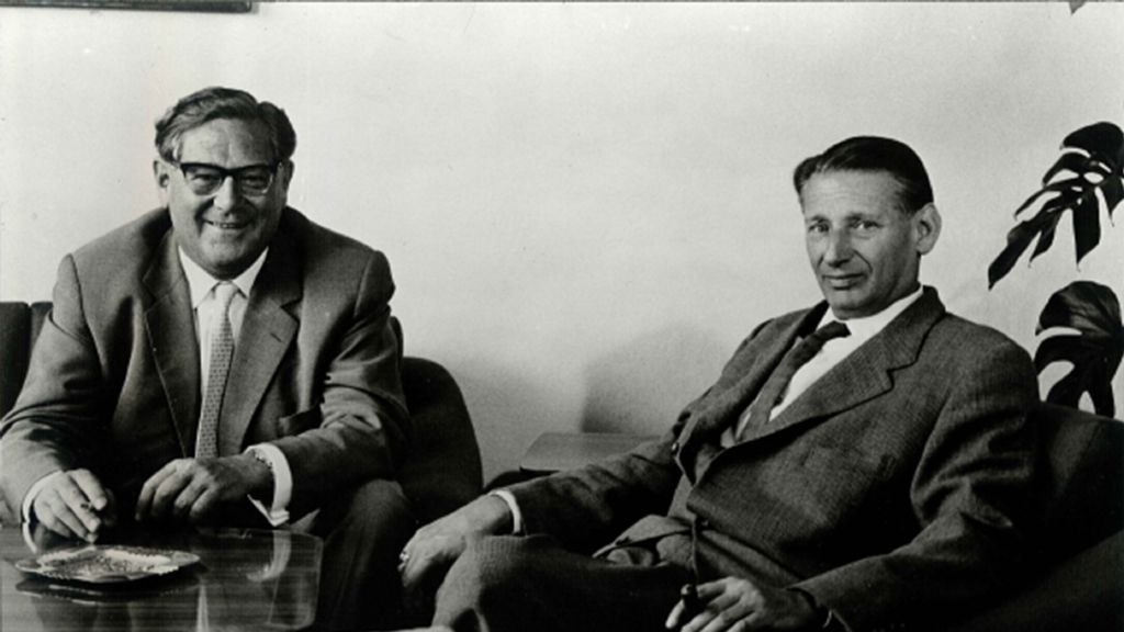 Dr. Hermann Schwarz und Dr. Lothar Rohde