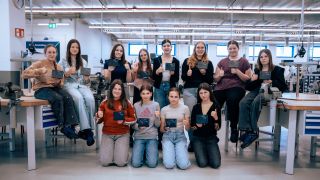 Gruppenfoto der Teilnehmerinnen.