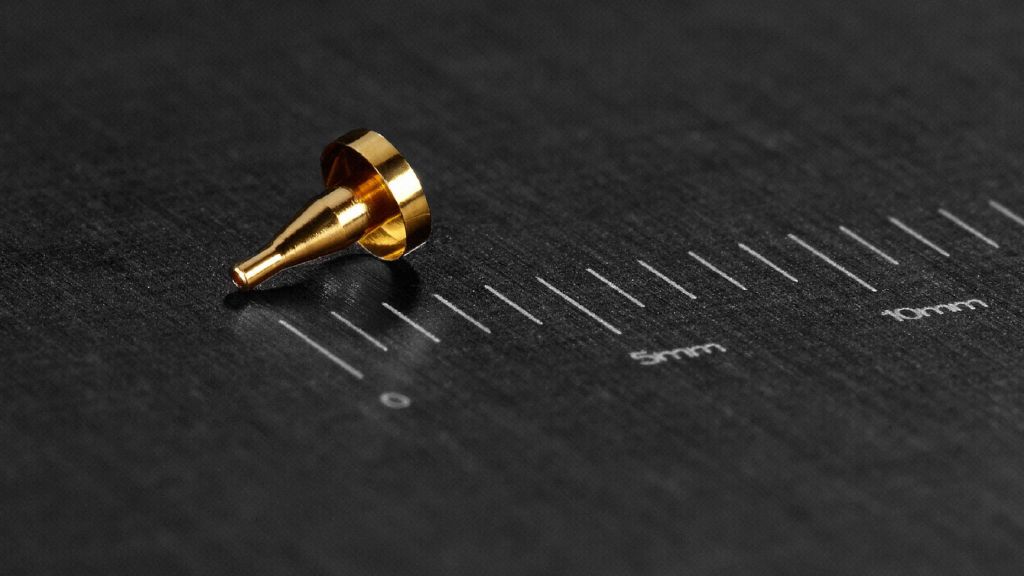 Ein Galvanoformteil.