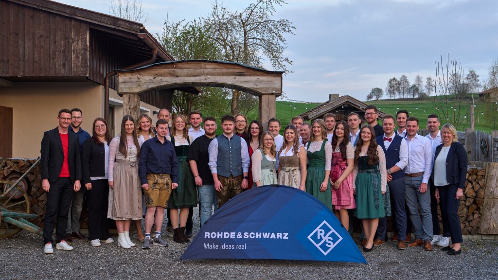 Erinnerungsfoto am Waidler Hof in Kaikenried