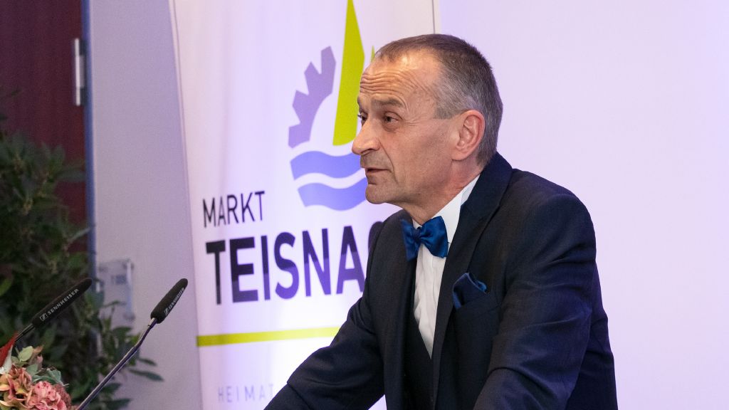 Neuer Ehrenbürger Johann Kraus. 