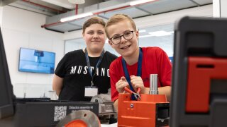 Spannende Einblicke in verschiede Ausbildungsberufe erlebten die Besucher hautnah beim Tag der Ausbildung.