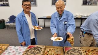 Regular office lunches