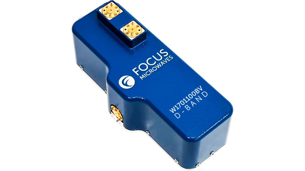 Récepteur guide ondes Focus Microwaves, modèle W1701100BV (©Focus Microwaves)