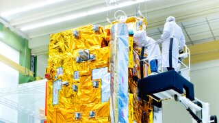 Satellite payload testing