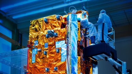 Satellite payload testing