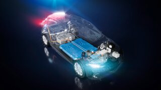 Test dei componenti della propulsione elettrica