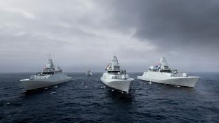 Rohde & Schwarz to supply NAVICS for anti-submarine warfare frigates of the Royal Netherlands Navy and Belgian Navy. (Artist impression: Damen Naval) 