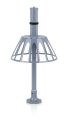 R&S®HK001E UHF coaxial dipole, Front view