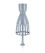 R&amp;S®HK014E VHF/UHF coaxial dipole, Front view