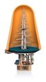 R&S®HL024S8 crossed log-periodic antenna, Front view