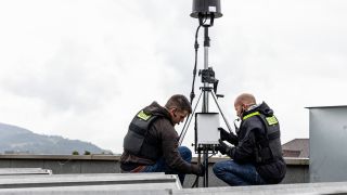 The R&S ADD507 DF antenna from Rohde & Schwarz represents a significant leap forward in spectrum monitoring technology (Photo: Rohde & Schwarz)