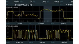 Viewing uplink spectrum in TDD-LTE