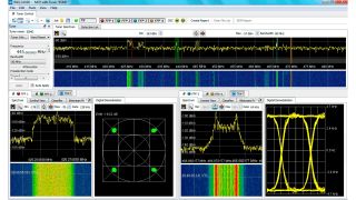 GUI-Screenshot mit 4 parallelen Kanälen 