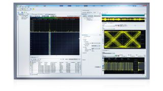 R&S®CA210 Signalanalyse-Software, Frontansicht