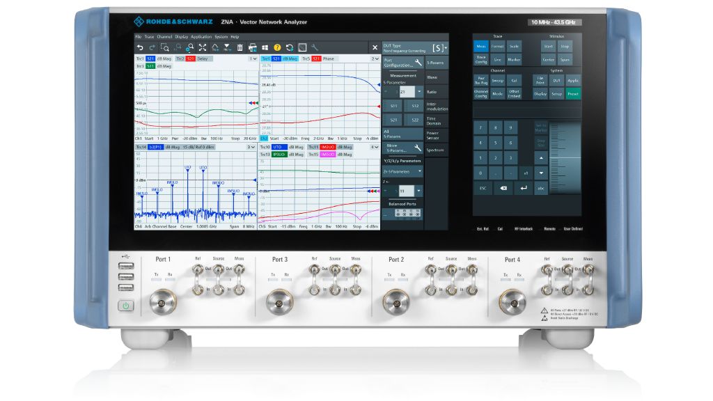 The R&S®ZNA vector network analyzer