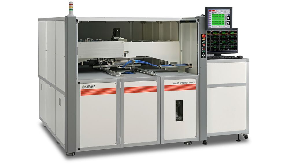 La série Yamaha® Micro Prober MP Series mesure précisément et automatiquement les caractéristiques en fréquence des cartes de circuits imprimés d'émission à haute vitesse.