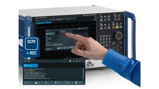 ZNB3000 with integrated SCPI recorder