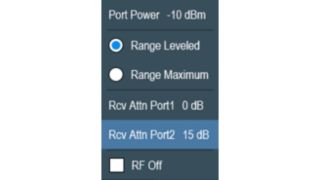 Receiver step attenuator