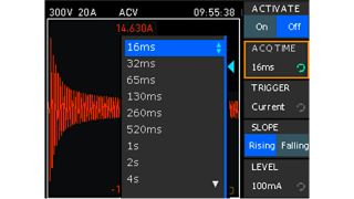 Пусковой вид для фрезерного станка во время включения