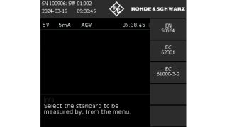 Выбрать стандарт IEC/EN 61000‑3‑2
