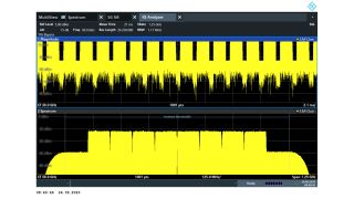 Captures ten 5G NR carriers at once