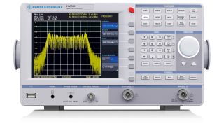 HMS-X spectrum analyzer, Front view