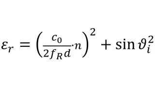 Permittivité relative