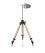 Rear view of the R&amp;S®HL050E with the R&amp;S®KM011Z10 adapter on the R&amp;S®HZ-1 wooden tripod 