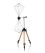 R&amp;S®HK116E on wooden tripod R&amp;S HZ-1 vertically polarized