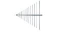 R&S®HL033 log-periodic broadband antenna