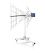 Side view of the R&amp;S®HL047 with the R&amp;S®HL047Z1 movable trolley vertically polarized