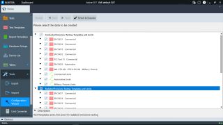 Test template library