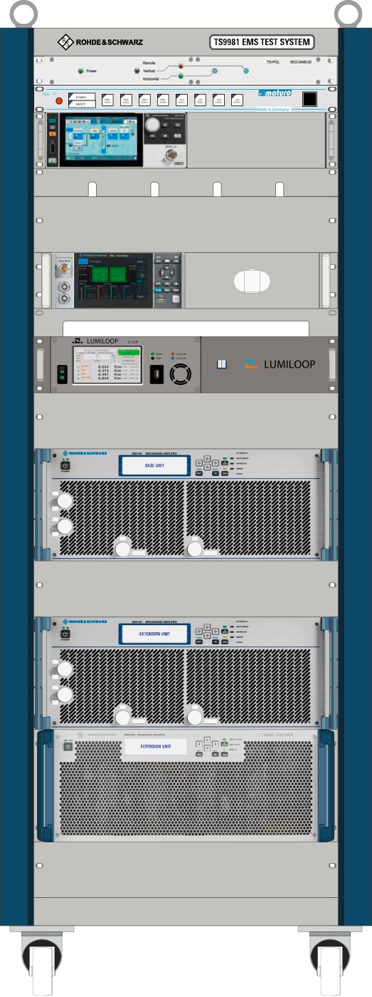 R&S®TS9981A Automotive radiated immunity test system