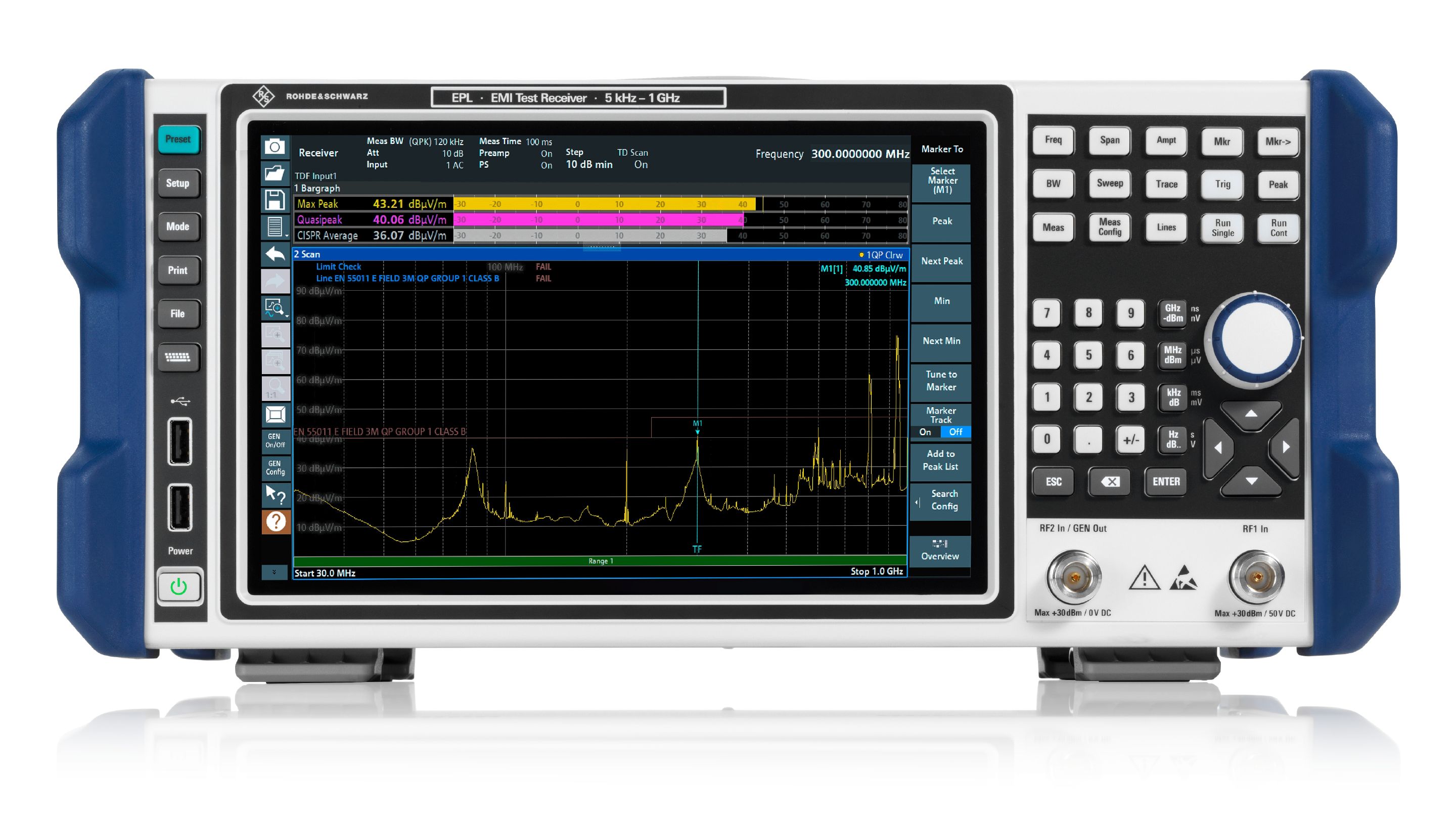 R&S®EPL EMI test receivers | Rohde & Schwarz