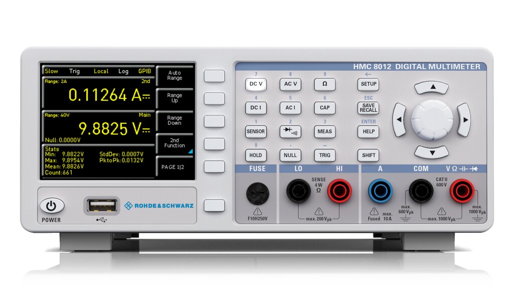 R&S®HMC8012 Digital multimeter R&S®HMC8012 Digital multimeter