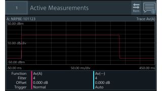 Aplicación móvil R&S®PowerViewer