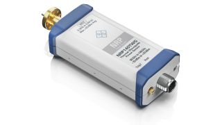 The new R&S NRP140TWG(N) power sensor ideally suited to F band applications due to its native WR 8 waveguide connector. (Image: Rohde & Schwarz)