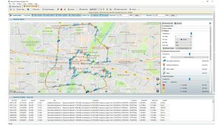 Registro automatizado de señales interferentes con el analizador de problemas de red R&S®ROMES4NPA.