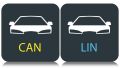 CAN/LIN oscilloscope software, Software