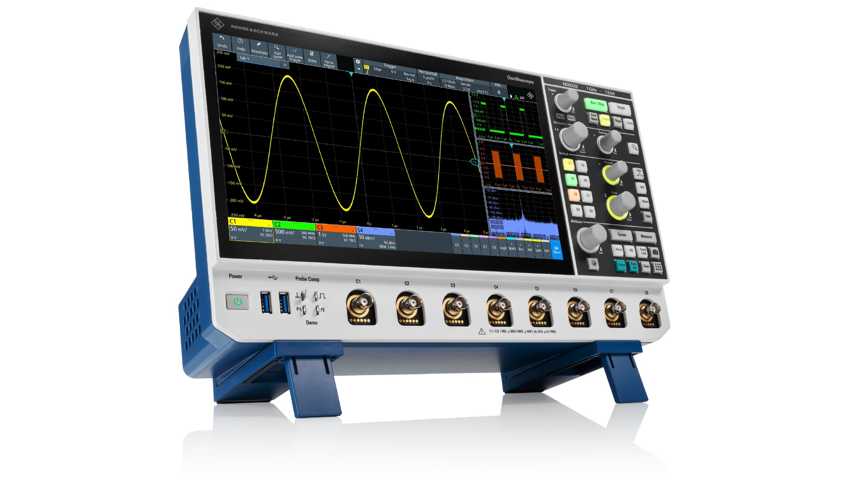 Rohde & Schwarz unveils compact MXO 3 oscilloscopes with 4 and 8