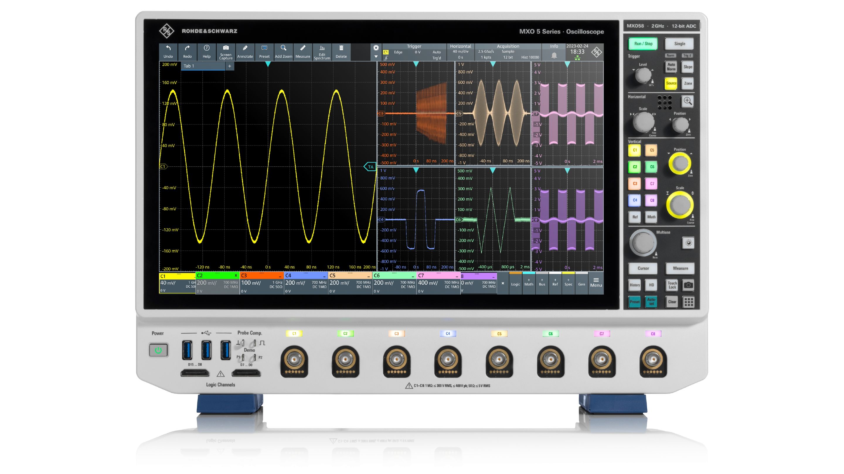 R&S®MXO 5 オシロスコープ | Rohde & Schwarz