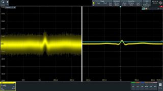 アナログ式トリガを使う場合、微小な不具合信号を検出できない場合がある