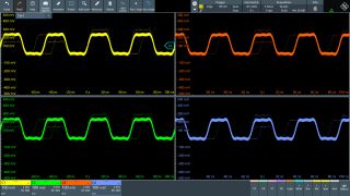 業界最速450万波形／秒の波形更新レート