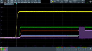파워 레일 간 시간 지연
