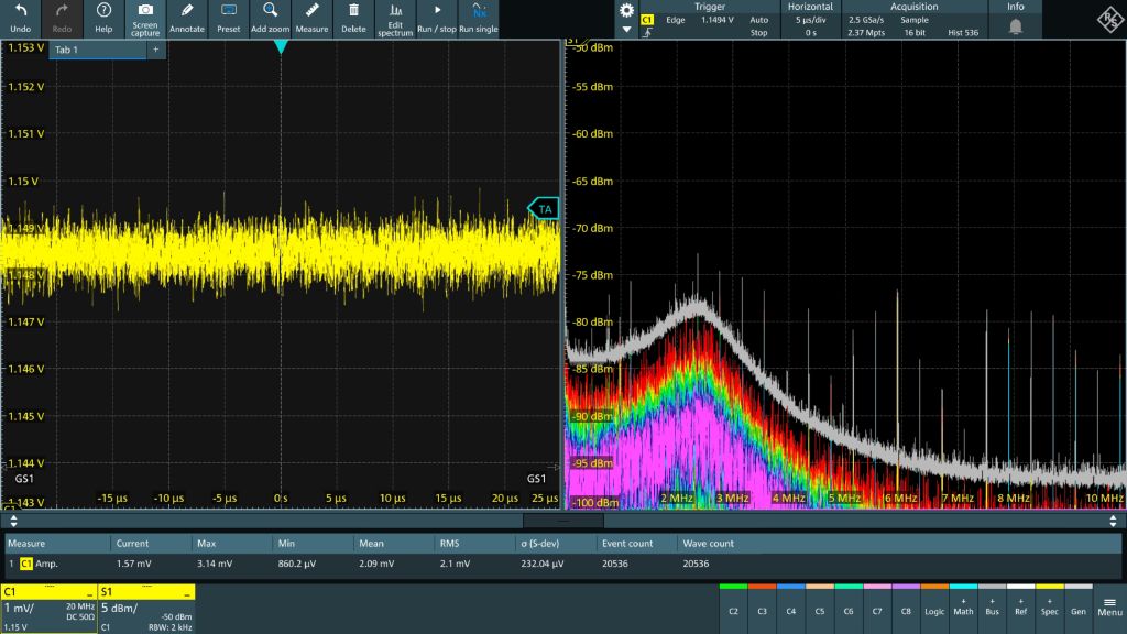 Easy power sequencing and ripple noise analysis with MXO oscilloscopes ...