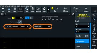 Decodificación de la red CAN con el R&S®RTM3000