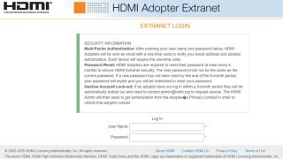 HDMI Extranet
